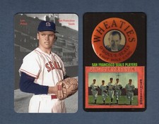 LEN PROUT, San Francisco Seals | PCL FIRST PRINTING color card Carl Aldana 2017