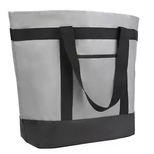 Insulated Reusable Grocery Tote Bag, Food Delivery/Cooler for Travel/Picnic - Picture 1 of 9