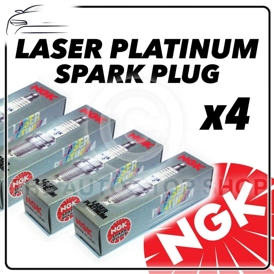 4x NGK SPARK PLUGS Part Number PLZKAR6A-11 Stock No. 5118 New Platinum SPARKPLUG - Image 1 of 1