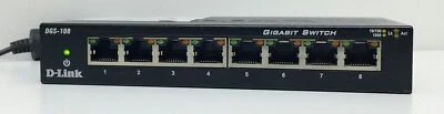 D-Link DGS-108 8-Port Gigabit Switch - Image 1 of 4