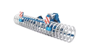 Bruder U02222 Lemken Press VarioPack K Front Cultivator Plastic 1:16 Scale Gift - Picture 1 of 1