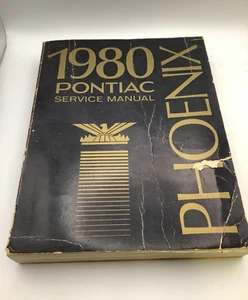 1980 PONTIAC PHOENIX FACTORY SHOP SERVICE MANUAL BOOK GUIDE CHASSIS BODY - Picture 1 of 5