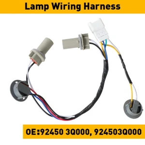Fit Sonata Hyundai Pair 2011-14 Rear Taillight Socket Lamp & Wiring Harness SET - Picture 1 of 10