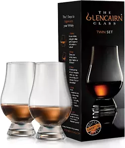 GLENCAIRN WHISKY GLASS, SET OF 2 IN TWIN GIFT CARTON - Picture 1 of 5