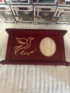 Wooden Urns for Human Ashes - Wood Cremation Adult Multicolor May Have Some Ware - Picture 1 of 7