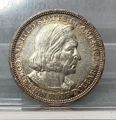 1893 Columbian Commemorative Half Dollar - Image 1 of 2