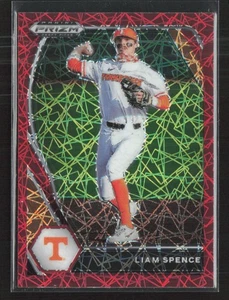 2021 Panini Prizm Draft Picks #PDP154 Liam Spence Red Velocity Prizm - Bild 1 von 2