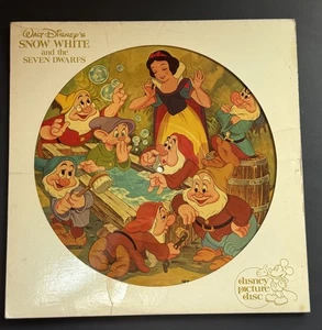 Schneewittchen & die sieben Zwerge Vinyl Disneyland Schallplatten Picture Disc - Bild 1 von 4