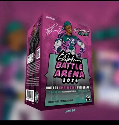 New Listing2026 Bo Jackson Battle Arena Ken Griffey Jr Edition Set Blaster Box In Hand