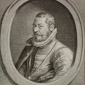 Grabado en cobre François Maalzon Syndicus Westfriesland Jacobus Houbraken alrededor de 1750 - Imagen 1 de 3