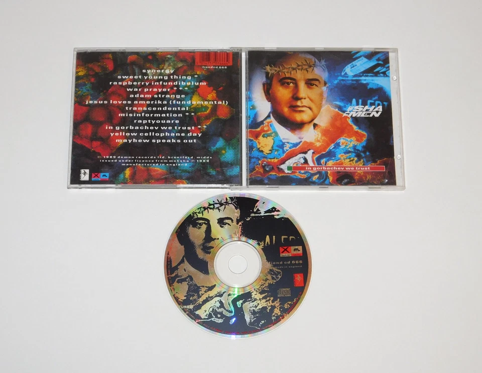 The Shamen - In Gorbachev We Trust CD 1989 Demon Records Psychedelic Electronic Foto 1 de 1