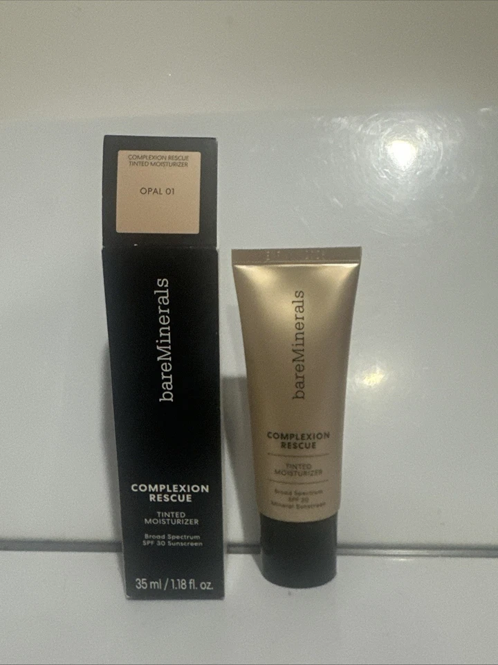 NEW bareMinerals COMPLEXION RESCUE Tinted Moisturizer SPF 30 - Opal 01 - 1.18 oz - Image 1 of 1