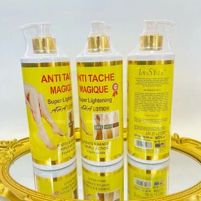 AHA Whitening Body Lotion Super Lighten Vitamin C Natural Skin Moisturizing Anti - Image 1 of 4