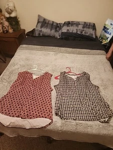 Lot of 2 NY Collection Women's Blouses – Assorted Styles – Size XL - Picture 1 of 8