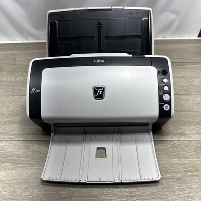 Fujitsu FI-6130 Duplex Color 40ppm Document Scanner w/AC Adapter & USB Cord - Image 1 of 4