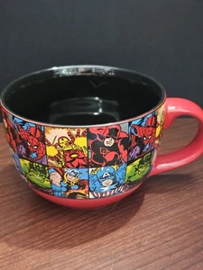 Taza de café/sopa Marvel Comics roja instantánea de héroes/vengadores - Imagen 1 de 5