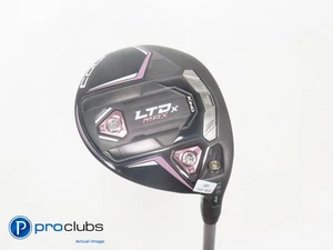 Ladies Cobra KING LTDx MAX 18.5* 3 WOOD Blk/Pink - Aldila 55 Ladies Flex 393660 - Picture 1 of 4