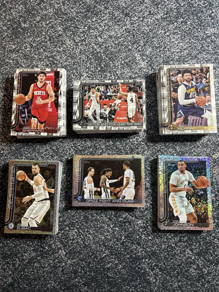 2025 Topps Basketball,4 CARD MINIMUM,Sparkle&Top off classic Inserts, Free ship - Image 1 of 1