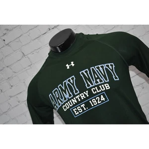 Under Armour Tee Shirt Mens Size Small Performance Army Navy Country Club - Picture 1 of 6