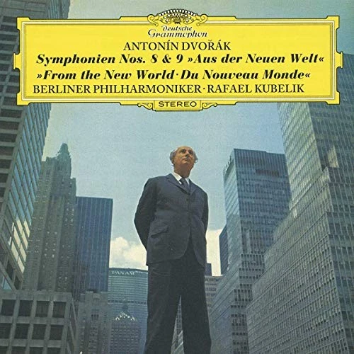 ANTONIN DVORAK RAFAEL KUBELIK - Dvorak: Symphonies Nos. 8 & 9 - CD - **VG** - Image 1 of 1