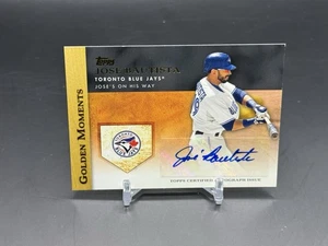 2012 Topps Baseball Jose Bautista Golden Moments Auto Blue Jays - Picture 1 of 2