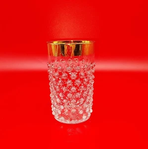 Nuppenglas "Burggraf" mit Goldrand (Hillary von Hacht) Neuware . TOP - Bild 1 von 7