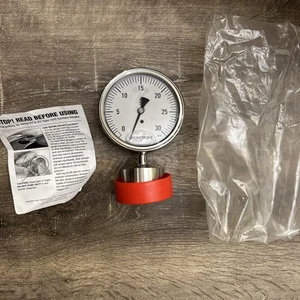 Ashcroft Type 1032 Stainless Sanitary Pressure Gauge - Picture 1 of 5