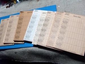 Lot of 300 - UNO Card Game Score sheets pads refill 18oz - Picture 1 of 5
