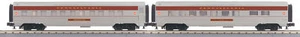 MTH Railking Pennsylvania 60' 2-Car Sleeper Diner Passenger Car Set 30-67880 - Picture 1 of 1