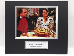 RARE Tessa Peake-Jones Only Fools Signed Photo Display + COA AUTOGRAPH RAQUEL - Picture 1 of 3