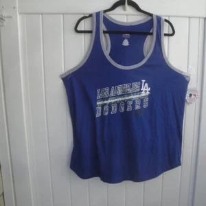 Los Angeles Dodgers Top Tank Dodger Blue 4X "Dodger Blue" Racerback - Picture 1 of 5