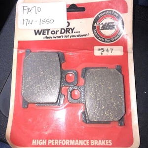 SBS BRAKE PAD 547 = FA70, YAMAHA RD 50 80 250 350 XS1100 XJ 550 750 - Picture 1 of 6