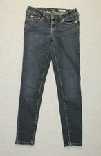 Aeropostale Women's Jegging Jean SIZE 2 SHORT Dark Wash Low Rise Stretch Denim