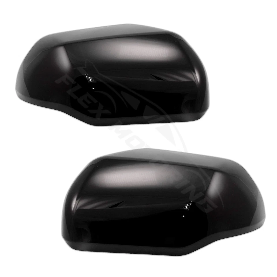 Gloss Black Top Half Mirror Cover Replacement Set FOR 2022-2025 Nissan Frontier - Image 1 of 1