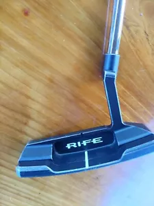 Rife Aussie Tour Edition Putter Left Handed 35 New Lamkin Grip - Picture 1 of 8