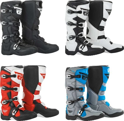 2025 Fly Racing Men's FR5 Motocross Dirtbike Boots - MX Dirt Bike ATV Offroad - Image 1 of 4