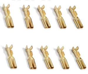 Conectores de crimpado hembra de 2,2 mm terminal de pala X10 mini interruptor de palanca altavoz coche  - Imagen 1 de 5