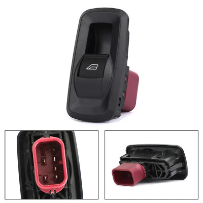 Electric Window Control Switch 6P Fits Ford Fiesta VI 1.25 1.4 1.6 TDCi 2008-On Foto 1 de 4