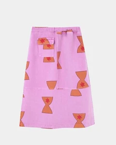 NWT Fresh Dinosaurs Pink Star Cup Skirt Sz 12 Small Fit 8-10 - Picture 1 of 7