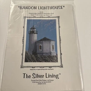 New Cross Stitch Pattern And Chart Bandon Lighthouse The Silver Lining C25 - Picture 1 of 2