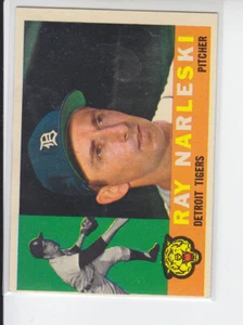 1960 Topps Ray Narleski Tigers #161 VG Condition - Picture 1 of 2