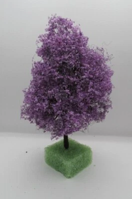 Dollhouse Miniature 6" Landscape Tree Flowering Redbud  CA2510 - Image 1 of 2