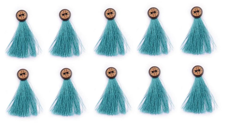 Plastic Button Traditional Handmade Decor Sewing Material Craft Accessories 10pc - Image 1 of 1