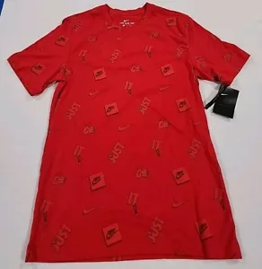 Nike Medallion AOP Basketball T-Shirt Red Men's Sz Small NEW CV1067-657 - Picture 1 of 3