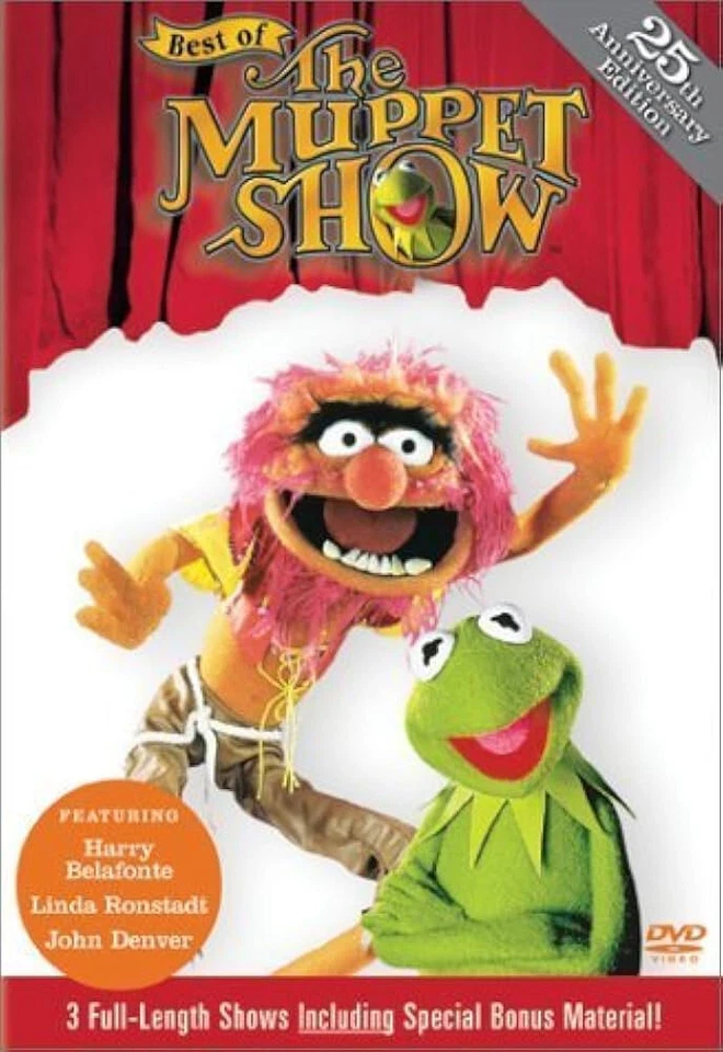 Best of The Muppet Show Vol 3 25th Anniversary Harry Belafonte Ronstadt Denver