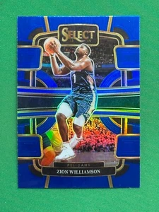 2023-24 Panini Select Basketball Blue Prizms Parallel #36 Zion Williamson - Imagen 1 de 2