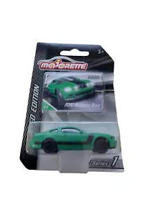 Majorette Ford Mustang Boss Serie 1 Edizione Limitata Diecast Auto Verde Nuova - Foto 1 di 1