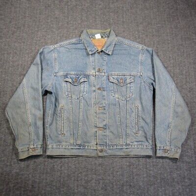 Vintage Y2K Levis Blue Relaxed Trucker Denim Jacket 70507 Vintage Y2K Levis Blue Relaxed Trucker Denim Jacket 70507