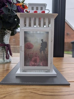 Poppy Lest We Forget Lantern - Image 1 of 4