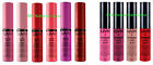 3X Nyx Lipstick| Liquid Soft Matte Cream, Chunky Lippie, High Voltage, Macaron